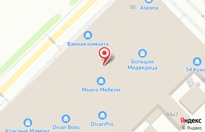 Фабрика мебели Галатея на Светлановской улице на карте