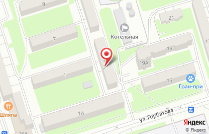 Квартирное бюро Авеню на улице Горбатова на карте