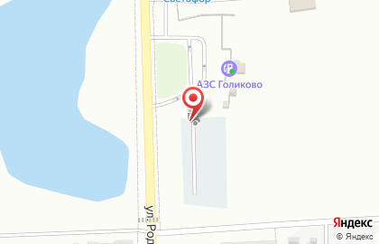 Автостоянка в Кургане на карте
