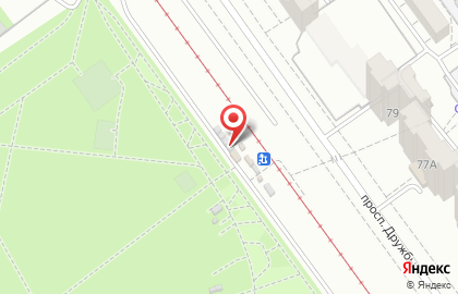 Киоск по продаже и доставке пончиков Советские Пончики на проспекте Дружбы на карте