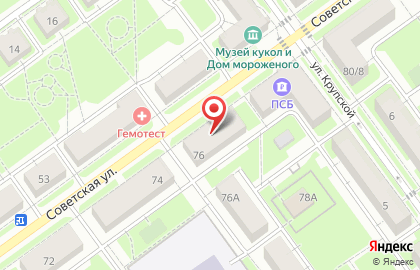 Торгово-производственная компания Экоокна в Серпухове на карте