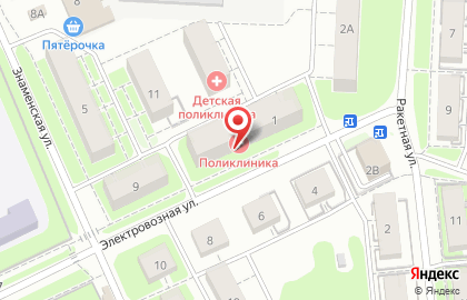 Почта России Отделение №108 на Электровозной улице на карте