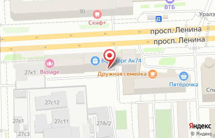 Кнопка в Челябинске на карте