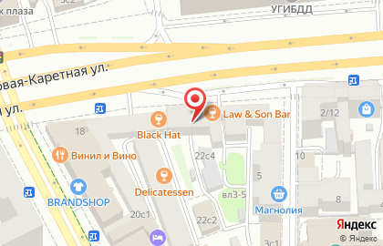 ООО Банк БЦК-Москва на Садовой-Каретной улице на карте