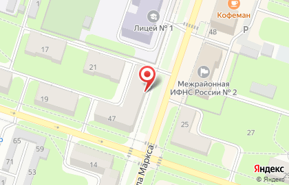 Центр Технической Поддержки на улице Карла Маркса на карте