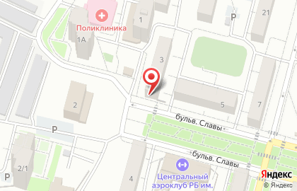 Аптека на бульваре Славы на карте