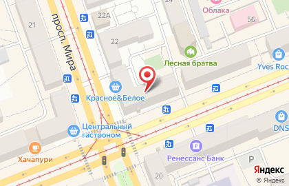  Ортопедический салон ОРТЕКА на проспекте Ленина на карте