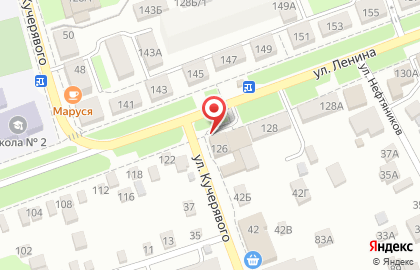 Магазин мебели Уют на улице Ленина на карте