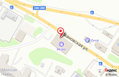 Автосервис в Иваново на карте