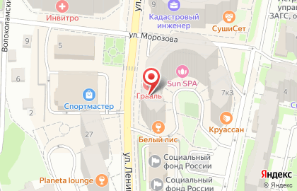 Салон Ривьера в Москве на карте