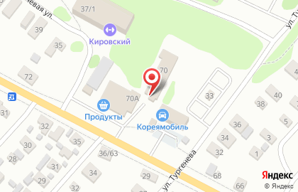 Ваш магазин на улице Тургенева на карте