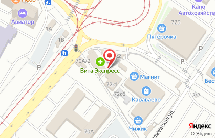 Рыбный магазин в Казани на карте