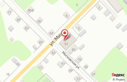 Кафе Верный на Московской улице на карте