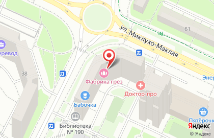 Салон красоты Фабрика Грез в Беляево на карте