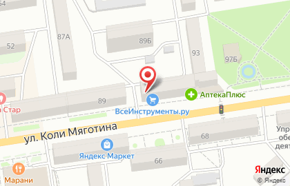 Интернет-гипермаркет товаров для строительства и ремонта ВсеИнструменты.ру в Кургане на карте