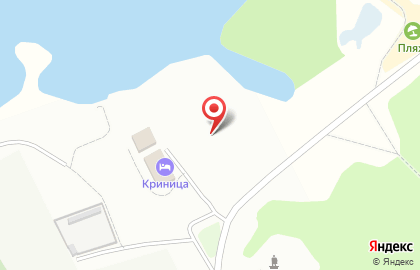 Центр отдыха Криница на карте