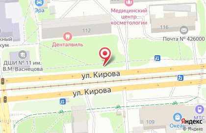 Купол на улице Кирова на карте