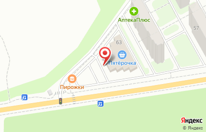 Зоомагазин Теремок в Володарском районе на карте