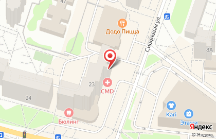 Зоомагазин Хвостик на Талсинской улице на карте