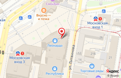 Магазин обуви и аксессуаров Kari в Нижнем Новгороде на карте