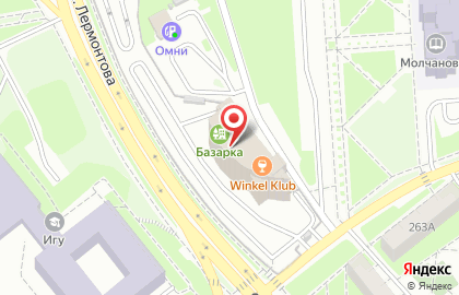 Интернет-магазин Б-Касса на улице Лермонтова на карте