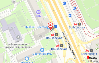 Фирменный магазин У Палыча на Ленинградском шоссе на карте