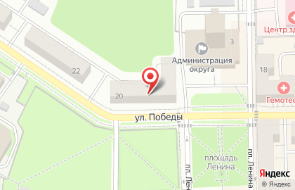 Страховая компания СберСтрахование на улице Победы на карте