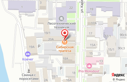 Банный комплекс Глория на карте