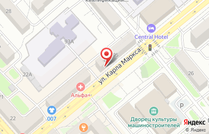 Магазин итальянской пряжи и трикотажных полотен Filati45 на карте