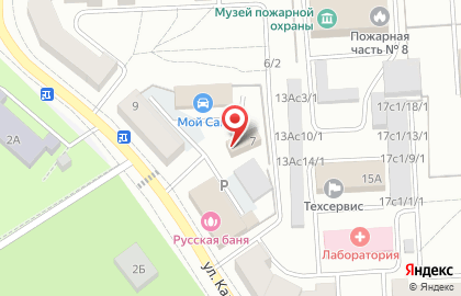 Центр поддержки бизнеса Алгоритм на карте
