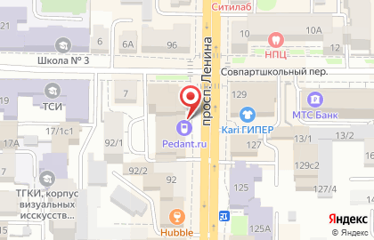 Сервисный центр по ремонту мобильных устройств Pedant на проспекте Ленина, 94 на карте