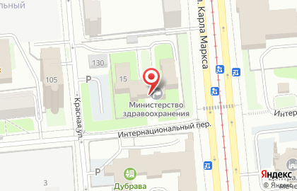 Министерство здравоохранения Удмуртской Республики Управление лечебно-профилактической помощи населению на карте