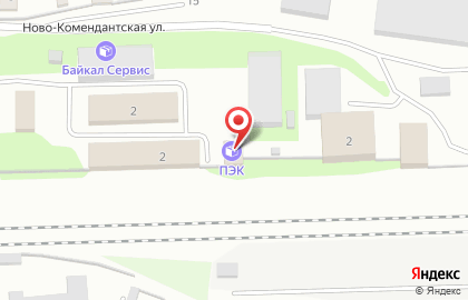 Транспортная компания ПЭК на Старо-Комендантской улице на карте