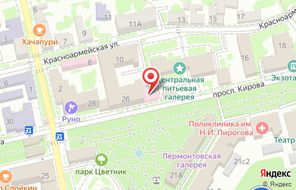 Профмед на проспекте Кирова на карте