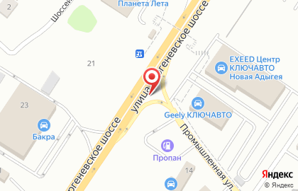 Салон Люстры DAROM на Тургеневском шоссе на карте