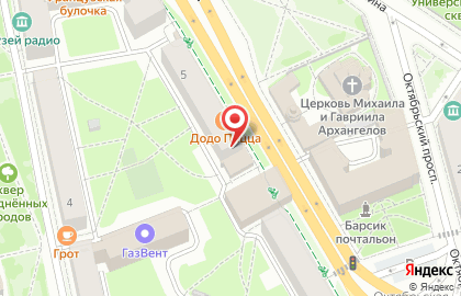 Стекляшка на Советской улице на карте