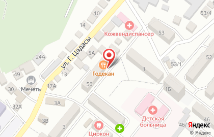 Федеральная служба государственной регистрации, кадастра и картографии в Махачкале на карте