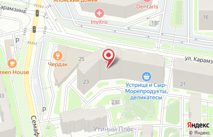 Микрорайон Утиный Плёс в Свердловском районе на карте
