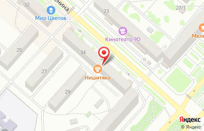 Терминал Совкомбанк на улице Ленина на карте