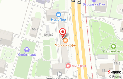 Мастердент на Тульской на карте