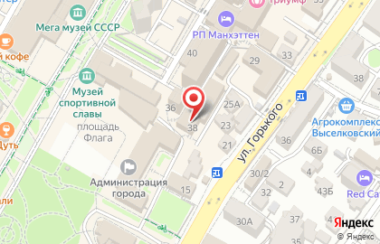 Телефонный справочник Жёлтые страницы в Центральном районе на карте