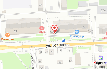 Торгово-сервисный центр Айфоника в Октябрьском районе на карте