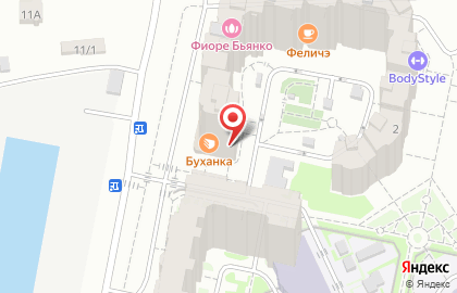 Капля в Москве на карте