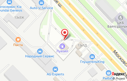 ГрузТрак на Московском шоссе на карте