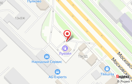 ГрузТрак на Московском шоссе на карте