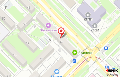 Продуктовый магазин Колокольчик в Центральном районе на карте
