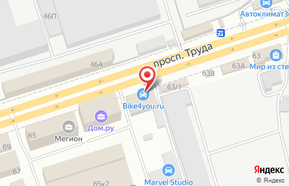 Bike4you.ru в Коминтерновском районе на карте