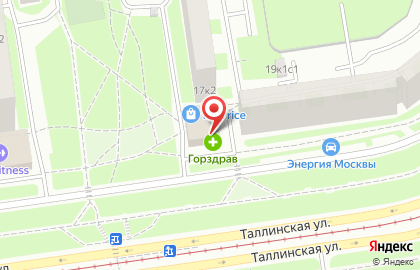 Швейное ателье ИЛМАС на Таллинской улице на карте