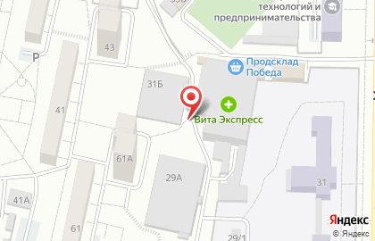 Гаражно-потребительский кооператив №25а на карте
