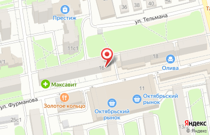 Салон красоты Мари на улице Фурманова на карте